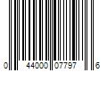 Barcode Image for UPC code 044000077976