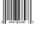 Barcode Image for UPC code 044007433973