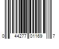 Barcode Image for UPC code 044277011697. Product Name: Bionic Men s Cadet Left Hand Stable Grip 2.0 Golf Glove - Medium - White