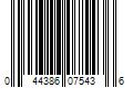 Barcode Image for UPC code 044386075436