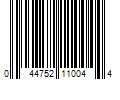 Barcode Image for UPC code 044752110044. Product Name: Christy's 4 oz. PVC Pipe Cement