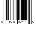 Barcode Image for UPC code 045588072575