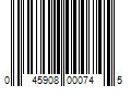Barcode Image for UPC code 045908000745. Product Name: Lifetime Brands Inc Farberware Classic 12-piece Stamped Stainless Steel Cutlery Set