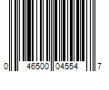 Barcode Image for UPC code 046500045547