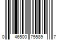 Barcode Image for UPC code 046500755897
