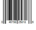 Barcode Image for UPC code 046798258186. Product Name: Spectrum Brands Tetra Whisper 20-40 Internal Filter