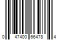 Barcode Image for UPC code 047400664784