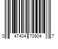 Barcode Image for UPC code 047404709047