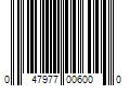 Barcode Image for UPC code 047977006000. Product Name: Audubon Cafe Plastic Seed Bird Feeder