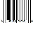Barcode Image for UPC code 048125000086. Product Name: Global Parts Distributors LLC A/C Refrigerant Liquid Hose Fits select: 2001-2004 DODGE DAKOTA