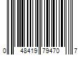 Barcode Image for UPC code 048419794707