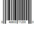 Barcode Image for UPC code 048903112000. Product Name: Attwood 112001 2 x 2 in. Rubber Bow Stop