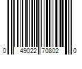 Barcode Image for UPC code 049022708020