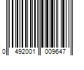 Barcode Image for UPC code 0492001009647. Product Name: Black Ash Small Salt Shaker - Project 62