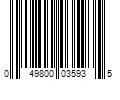 Barcode Image for UPC code 049800035935. Product Name: Rich Products Corp. Triple Chocolate Cookie Filled with Fudge and Hershey s Chocolate Chips  12 Pack