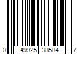 Barcode Image for UPC code 049925385847
