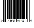Barcode Image for UPC code 049987011036