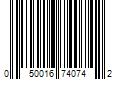 Barcode Image for UPC code 050016740742