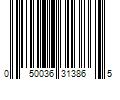 Barcode Image for UPC code 050036313865