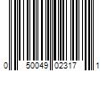 Barcode Image for UPC code 050049023171. Product Name: Genie Signature Series 3/4 hp. Ultra-Quiet Belt Drive Smart Garage Door Opener