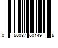 Barcode Image for UPC code 050087501495