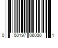 Barcode Image for UPC code 050197060301