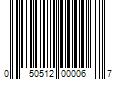 Barcode Image for UPC code 050512000067. Product Name: DRiV Incorporated BeckArnley 101-4813 Ball Joint