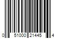 Barcode Image for UPC code 051000214454