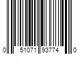 Barcode Image for UPC code 051071937740