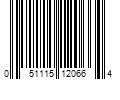 Barcode Image for UPC code 051115120664. Product Name: 3M 3-3/4 in. x 2-5/8 in. x 1 in. 60 Grit Sanding Sponge Coarse (12-Pack)