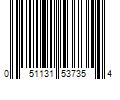 Barcode Image for UPC code 051131537354. Product Name: 3M COMPANY 9091 5PK Fine Dry Sandpaper
