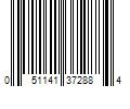 Barcode Image for UPC code 051141372884. Product Name: Command Large Outdoor Clear Adhesive Window Hook (4-lb Capacity) | 17093CLR-AWES