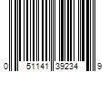 Barcode Image for UPC code 051141392349. Product Name: 3M Filtrete 20x25x5 Air Filter  MPR 1200 MERV 11  Allergen Reduction Deep Pleat  1 Filter