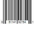 Barcode Image for UPC code 051141927541