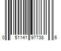 Barcode Image for UPC code 051141977386. Product Name: 3M Filtrete 14x24x1 Air Filter  MPR 1200 MERV 11  Allergen Plus Odor Reduction  1 Filter