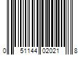 Barcode Image for UPC code 051144020218. Product Name: 3M Wetordry Paper Sheets  1000 Grit  5.5  x 9   50/PK (405-051144-02021)