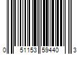 Barcode Image for UPC code 051153594403