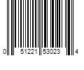 Barcode Image for UPC code 051221530234