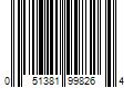 Barcode Image for UPC code 051381998264