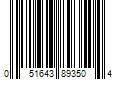 Barcode Image for UPC code 051643893504. Product Name: Keeper 15'x1-3/4" Logistic Ratchet Tie-Down
