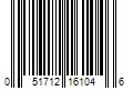 Barcode Image for UPC code 051712161046. Product Name: Bussmann PC Board and Small Dimension Electronic Fuse