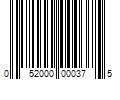 Barcode Image for UPC code 052000000375. Product Name: TYC Gatorade Propel Zero Water Beverage Mix  0.08 oz