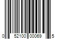 Barcode Image for UPC code 052100000695