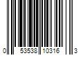 Barcode Image for UPC code 053538103163. Product Name: Hillman 1-8 x 3' All Thread Plated