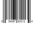 Barcode Image for UPC code 054067800134