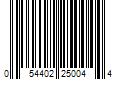 Barcode Image for UPC code 054402250044. Product Name: Dark Tanning Accelerator Spray Australian Gold  8 fl oz Tanning Gel