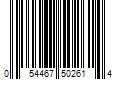 Barcode Image for UPC code 054467502614