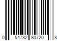 Barcode Image for UPC code 054732807208. Product Name: PRIME WIRE AND CABLE Prime PB800012 12 Outlet 4  Black Metal Power Strip W/6  Cord