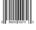Barcode Image for UPC code 059200002703. Product Name: Mrs. Meyer s Clean Day - Hand Lotion - Rain Water