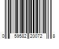 Barcode Image for UPC code 059582200728